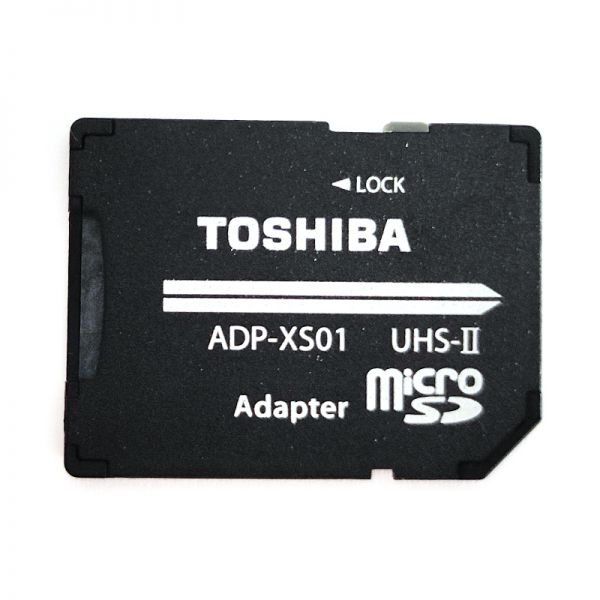Адаптер для карт памяти Toshiba ADP-XS01 (microSD UHS-II на SD 4.0 UHS-II)