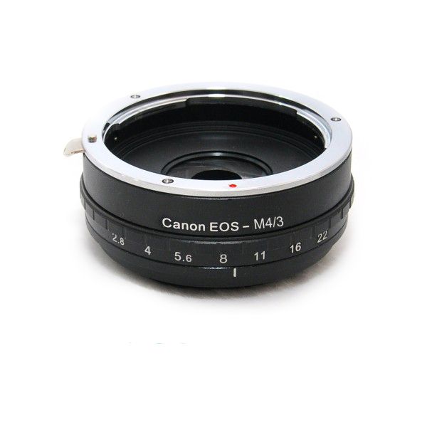 Переходное кольцо Canon EOS - Micro 4/3 с лепестками диафрагмы