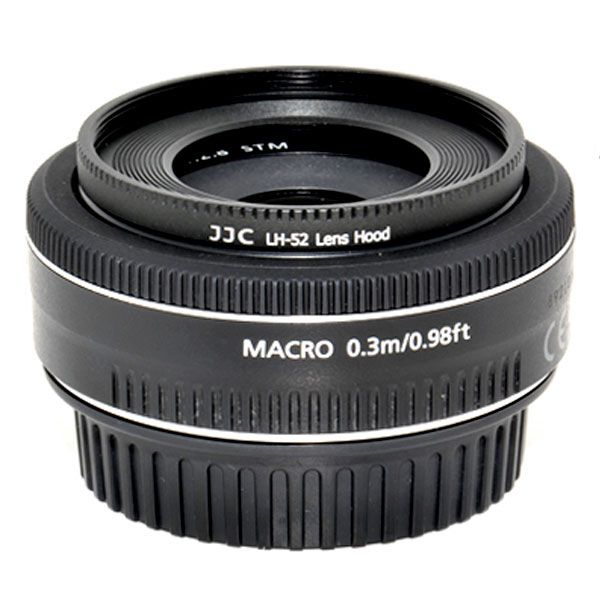 Бленда Canon ES-52 для Canon EF 40mm f/2.8 STM и EF-S 24mm F2.8 STM (JJC LH-52)