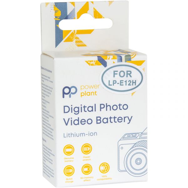 Акумулятор PowerPlant LP-E12H 850 mAh
