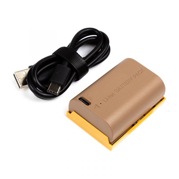 Акумулятор PowerPlant Canon TLP-E6 2250mAh з кабелем Type-C