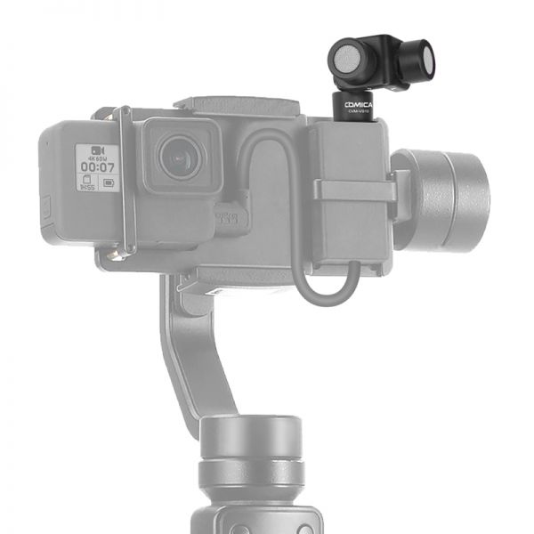 Компактный стерео микрофон Comica CVM-VS10 для GoPro и камер
