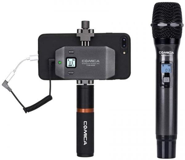 Беспроводной петличный микрофон Comica CVM-WS50(H)