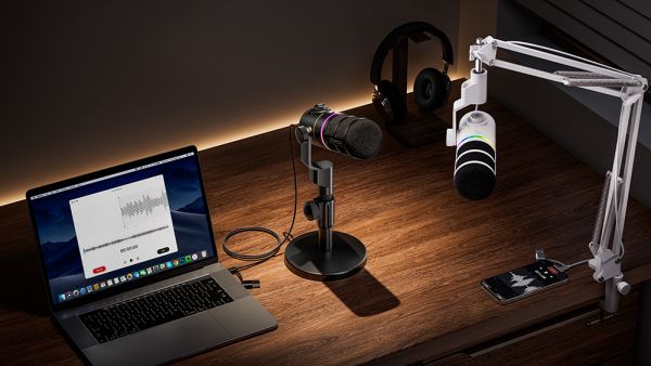 Динамический студийный микрофон Comica EJoy D10 (A) с пантографом