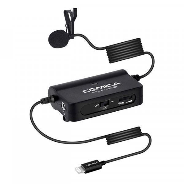 Активный петличный микрофон Comica CVM-SIG.LAV V05 MI Lightning для iPhone