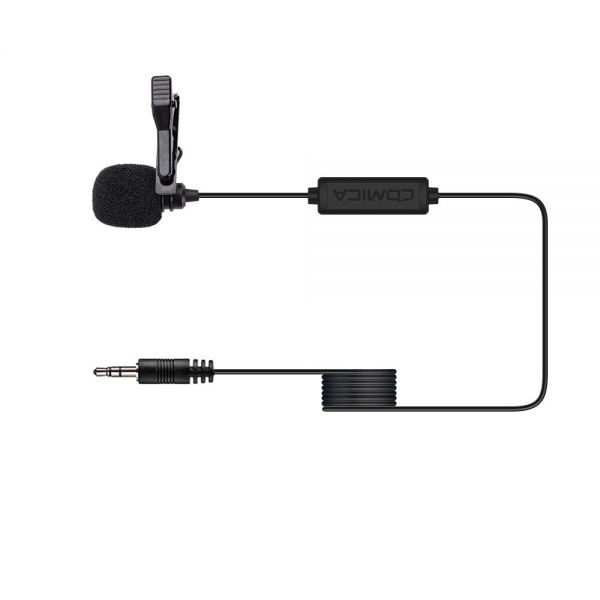 Петличный микрофон Comica CVM-V01CP (2.5 м, TRS)
