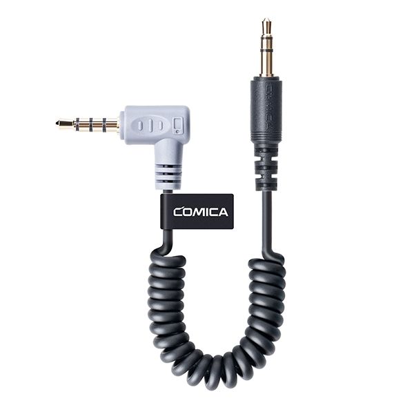 Микрофонный кабель адаптер Comica CVM-D-SPX для смартфонов (TRS-TRRS)