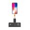 Мини аудио адаптер USB-C на Lightning Comica CVM-USBC-LN