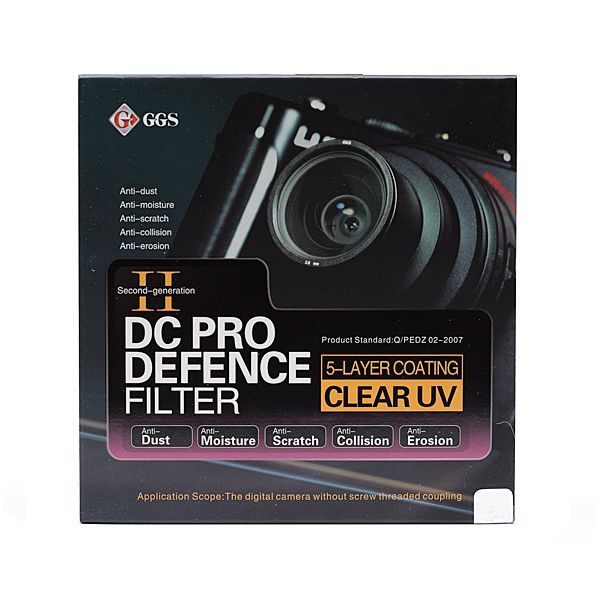 Ультрафиолетовый фильтр для компактных камер GGS Pro Defence II