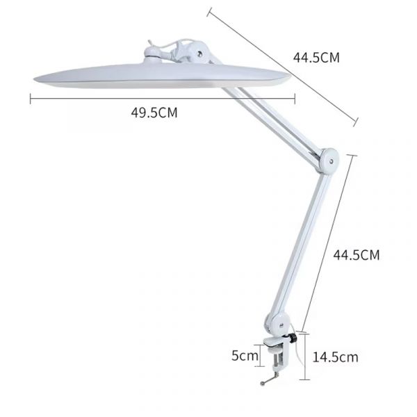 Бестеневая лампа DCET CS-MJD07 3000-6500 K, 24 Вт