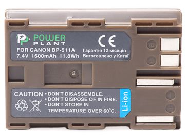 Аккумулятор Canon BP-511A (Powerplant)