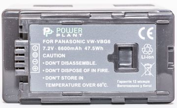 Аккумулятор Panasonic VW-VBG6 (Powerplant)