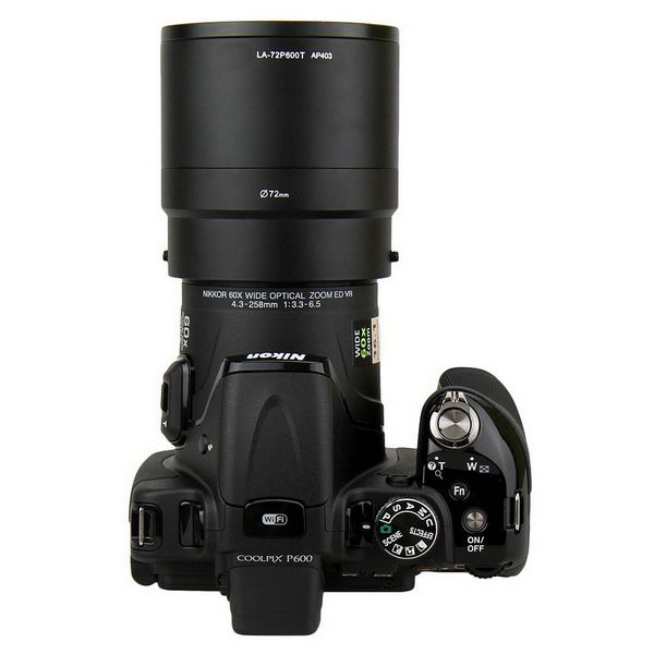 Адаптер для установки фильтра на Nikon Coolpix P600 (LA-72P600T)