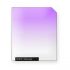 Градієнтний фільтр 84.5mm Purple Light