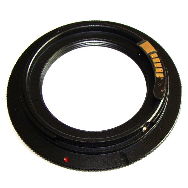 Переходное кольцо M39 - Canon EF с чипом
