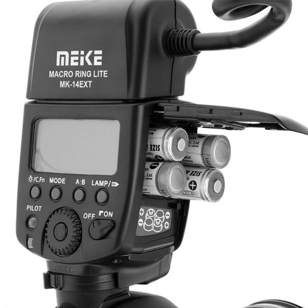 Кольцевая макро вспышка TTL Meike MK-14EXT Canon
