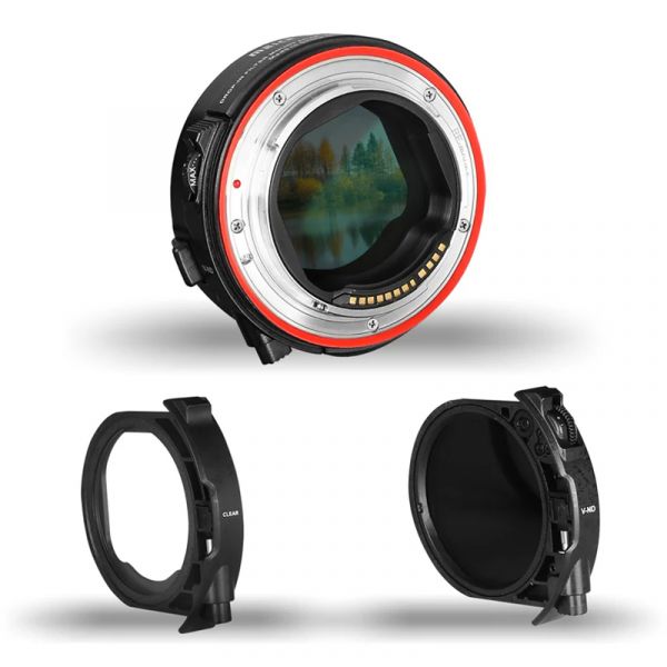 Перехідне кільце Meike EF-EOS R Drop-in Filter з вставним VND фільтром (MK-EFTR-C, для камер Canon EOS R)