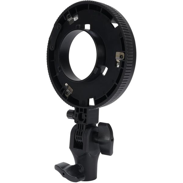 Адаптер Minibowens-Bowens NiceFoto Mini-36B с держателем фотозонта