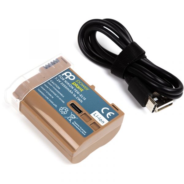 Акумулятор Nikon TEN-EL15 2250mAh (Powerplant)