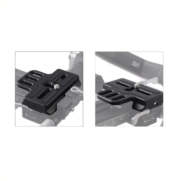 Удлиненная быстросъемная площадка Fotga QLP38L Lengthen для стабилизатора DJI RS4, RS4 PRO, RS3 Mini, RS3 Pro, RS3, RS2, RSC2