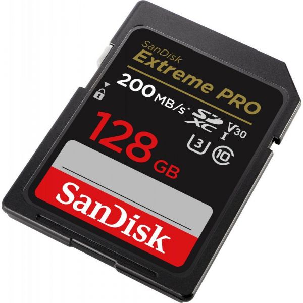 Карта пам'яті SanDisk 128 GB SDXC UHS-I U3 V30 Extreme PRO (SDSDXXD-128G-GN4IN)