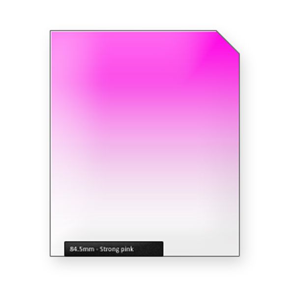 Градиентный фильтр 84.5mm Pink Strong