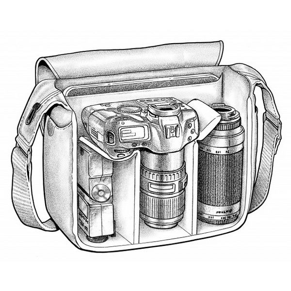 Tamrac Aria 6 Camera/iPad bag (модель 5426)