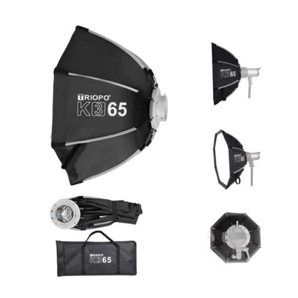 Софтбокс октобокс Triopo K3 65 см Bowens (Triopo K365)