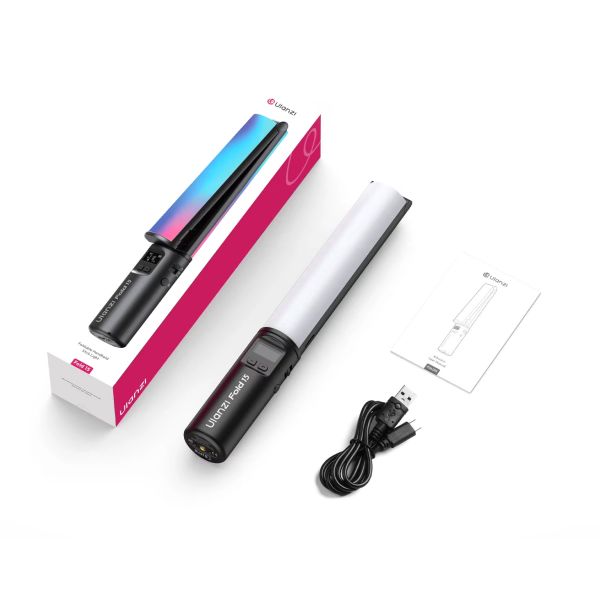 Складаний компактний LED освітлювач Ulanzi FOLD15 RGB 2500-9000K