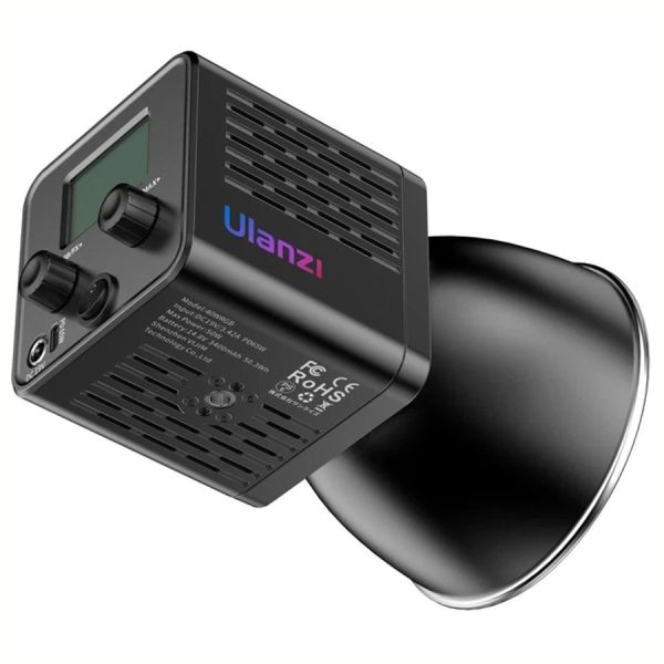 Портативний діодний освітлювач Ulanzi L024 40W RGB 2500-6500k 50Вт з блоком живлення