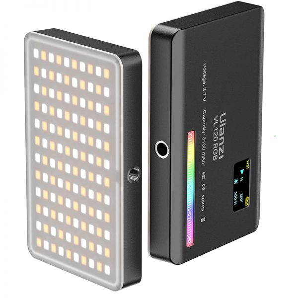 LED-осветитель Ulanzi VL120 RGB 2500-9000K (встроенный аккумулятор)
