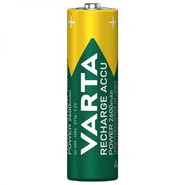 Аккумуляторы Varta 2600 mAh Ni-MH R06/AA (READY 2 USE)