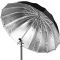 Фотопарасоля параболічна Visico AU160-С (180см) Silver/Black