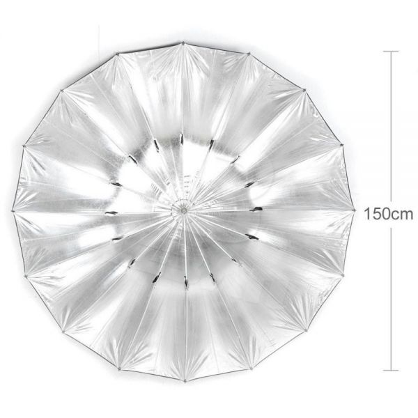 Фотозонт Visico AU160-B (150см) Silver/Black параболический