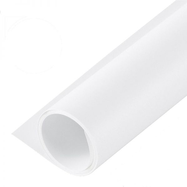 Фон для съёмки Visico PVC-1020 White (100x200см)