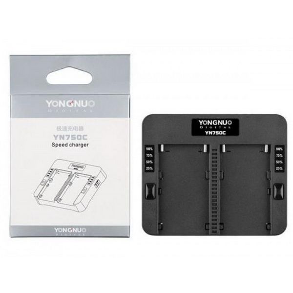 Зарядное устройство Yongnuo YN750C для аккумуляторов Sony NP-F750/F960/F970