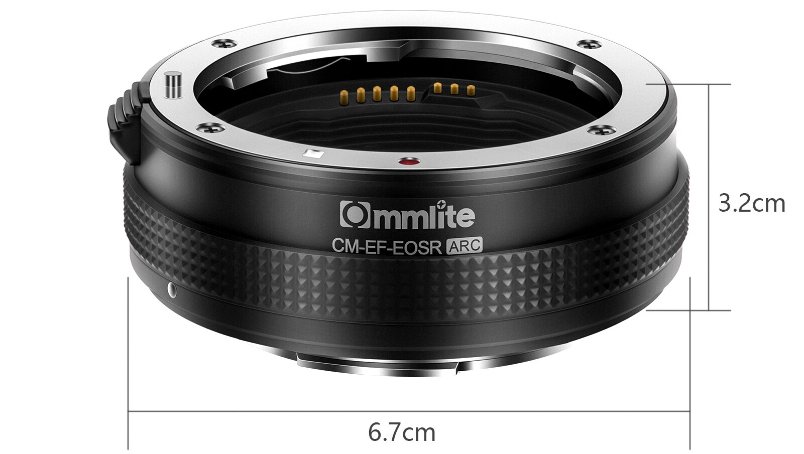 размеры кольца Commlite CM-EF-EOSR ARC