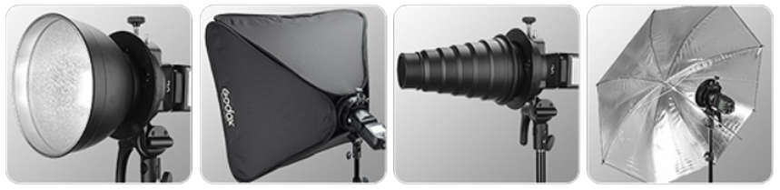 Переходник minibowens-bowens NicFoto mini-36B