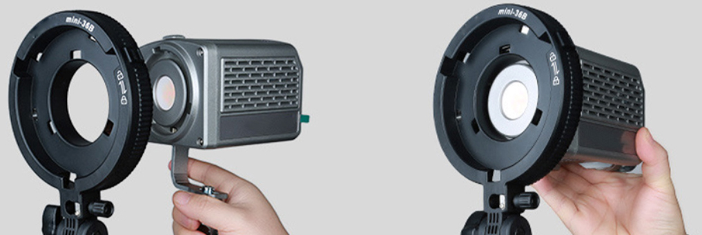 Переходник minibowens-bowens NiceFoto mini-36B