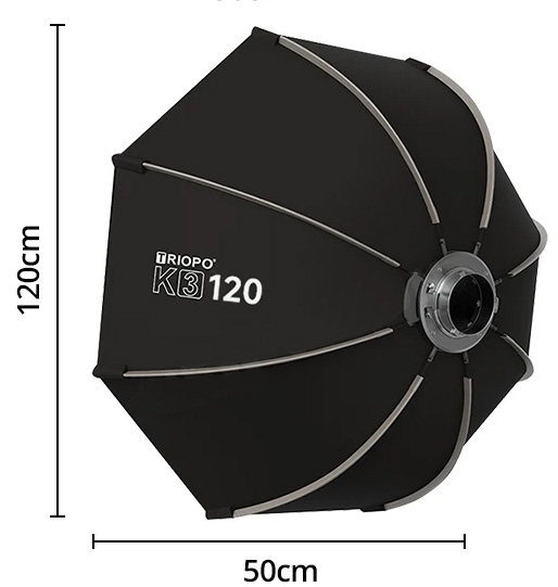 Размеры софтбокса Triopo K3120