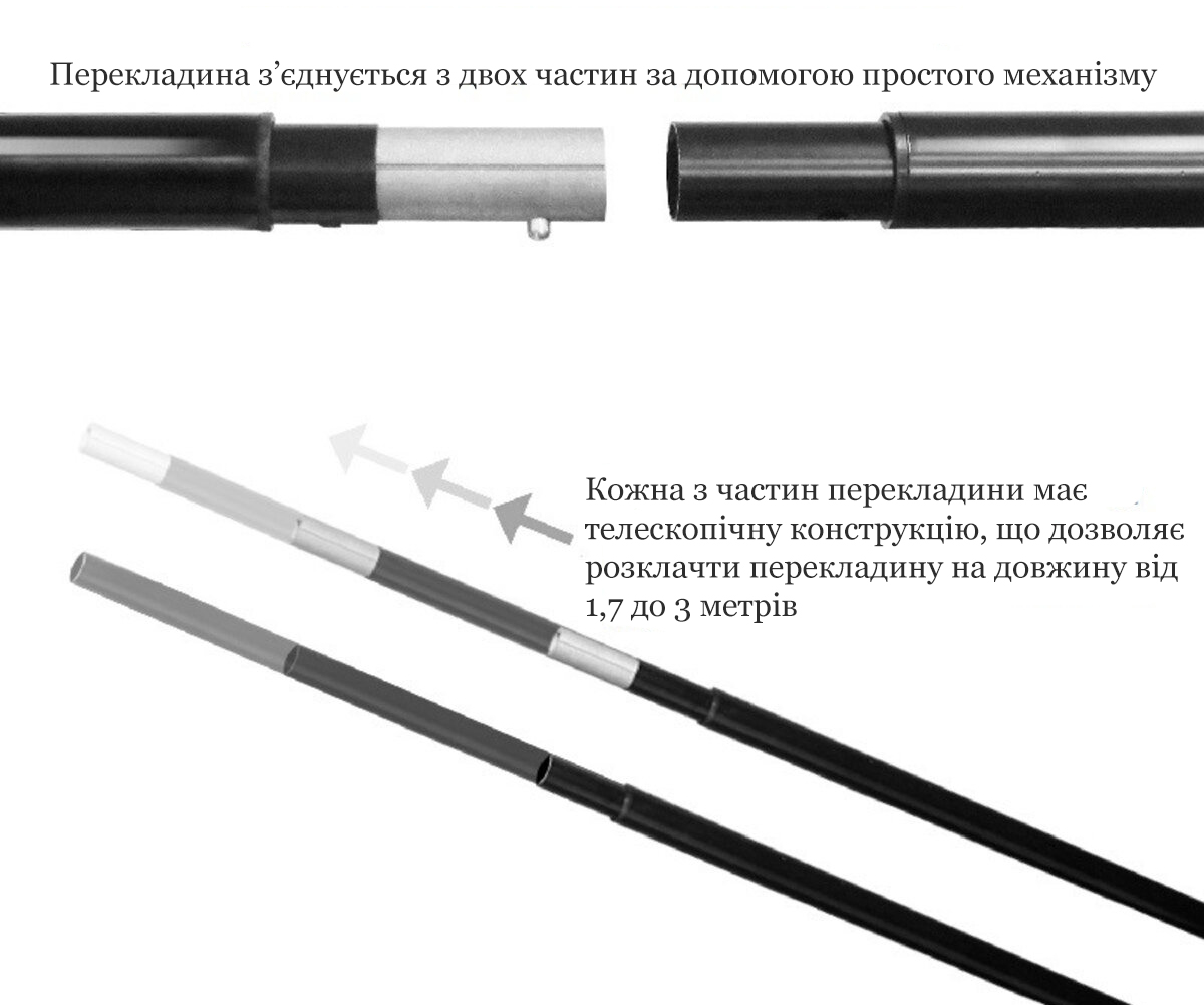 Поперечина для фона Visico VT-3002